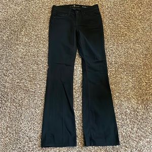 7 for All Mankind Black Bootcut Jeans